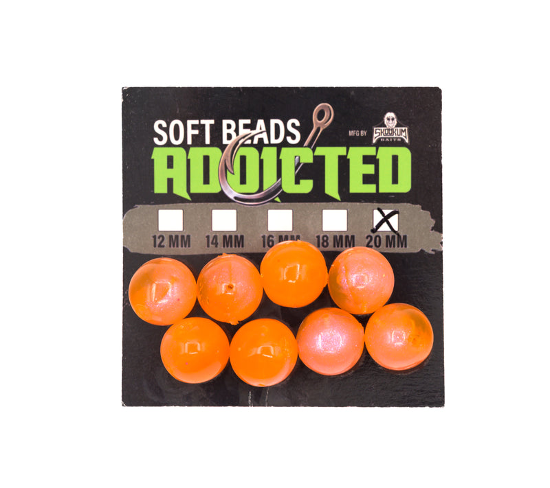 Load image into Gallery viewer, Obsession Series Soft Bead Bag -  Frosted Orange
