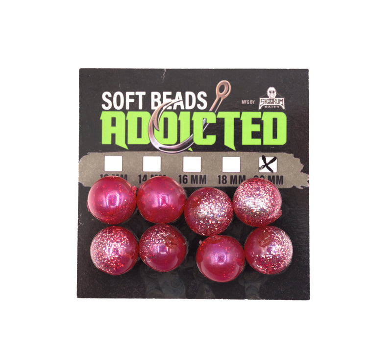 Load image into Gallery viewer, Obsession Series Soft Bead Bag - Disco Blood
