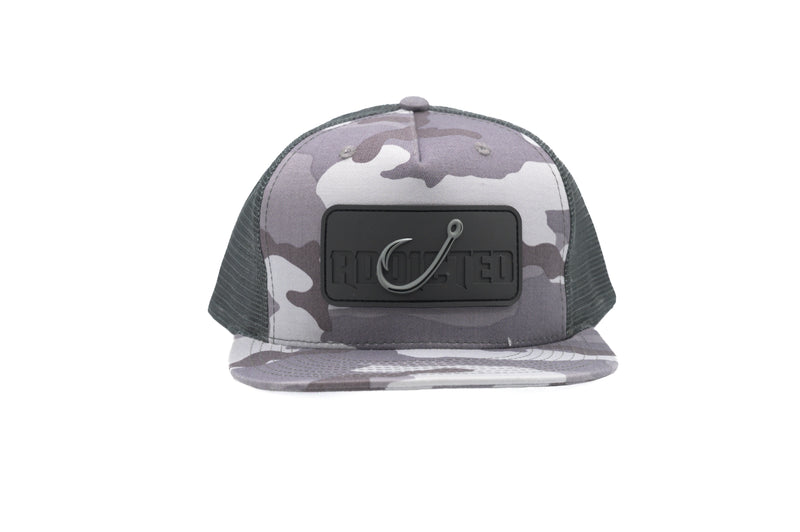 Load image into Gallery viewer, Snow Cap Flatbill Trucker
