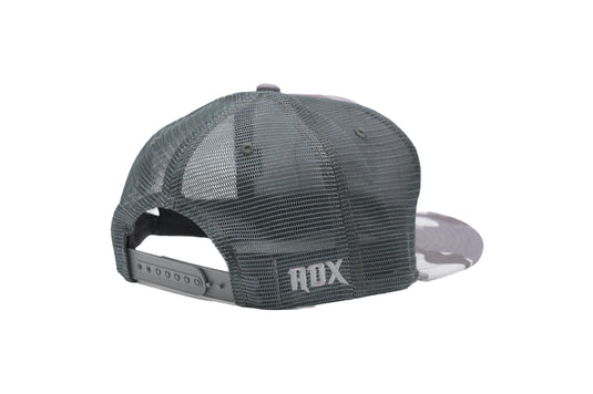 Snow Cap Flatbill Trucker