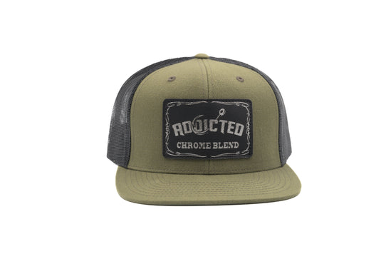 Chrome Blend Flatbill Trucker