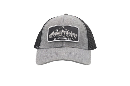 Ladies Fish Mountain Ponytail Trucker Hat