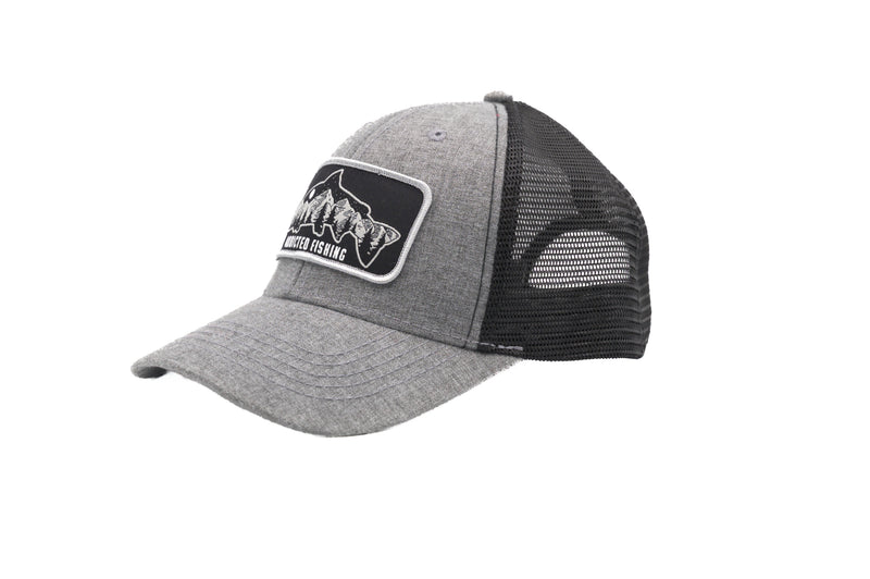 Load image into Gallery viewer, Ladies Fish Mountain Ponytail Trucker Hat
