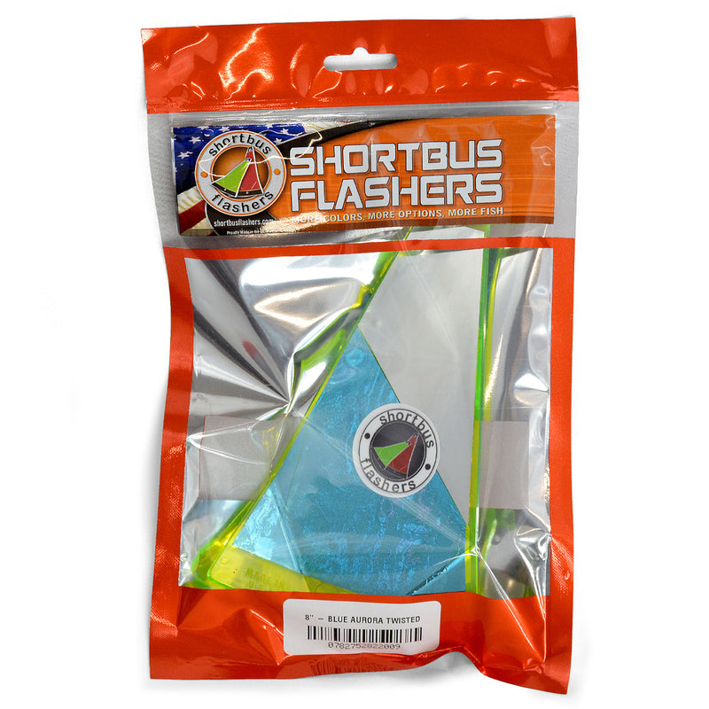 Triangle Flasher Rigging Twisted Addiction Blue Aurora Triangle Flasher – Addicted Fishing