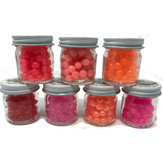 Clearwater Peach Trout & Steelhead Rubber Eggs