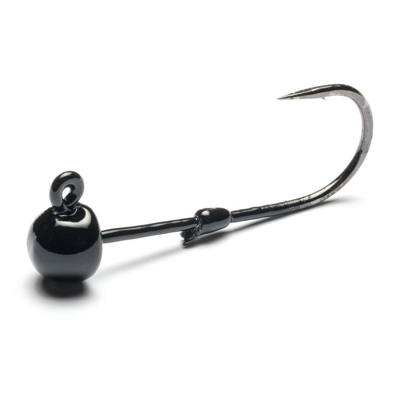 Load image into Gallery viewer, Black Addicted Worm Jig Head
