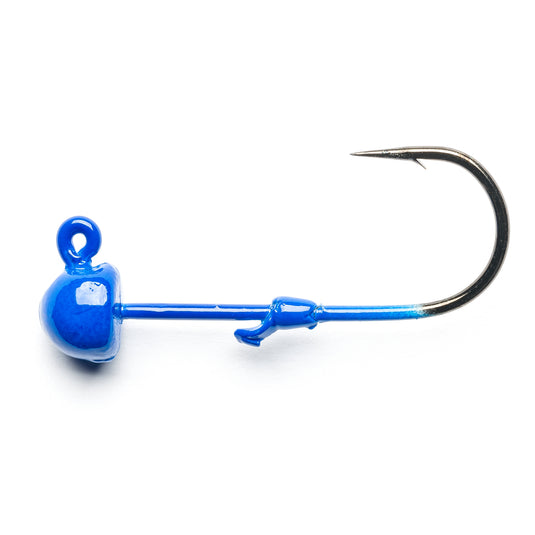 Blue Addicted Worm Jig Head