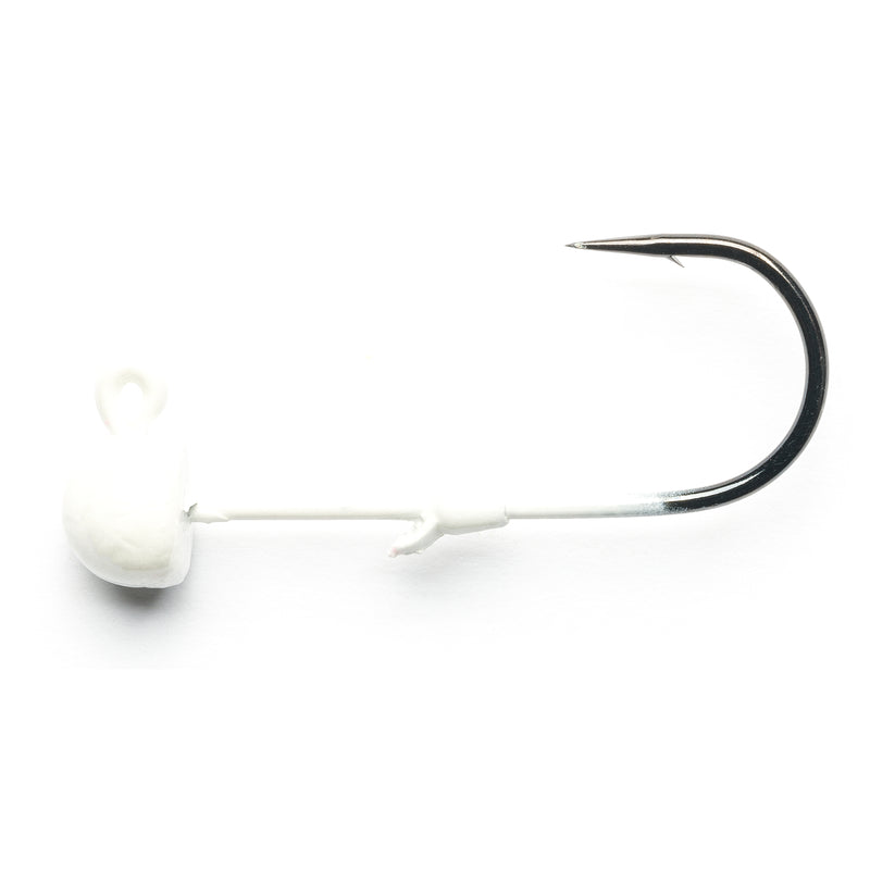 Load image into Gallery viewer, Pearl White Addicted Worm Jig Head
