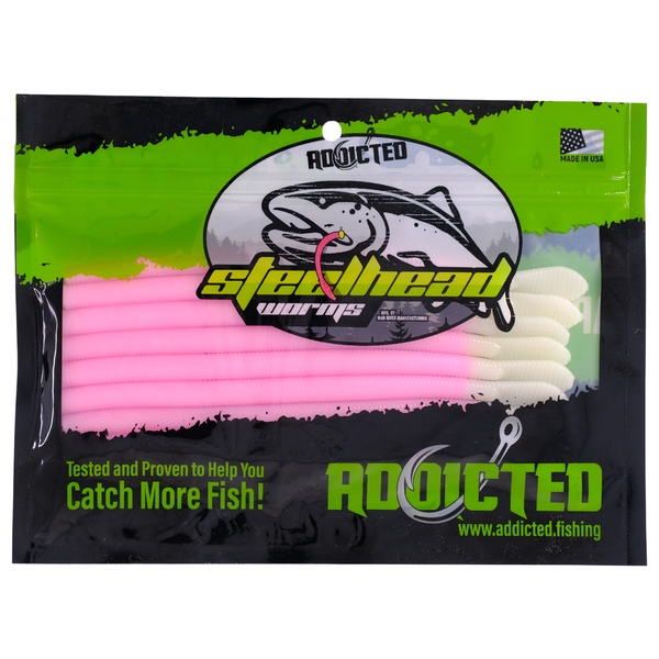 Our Functional and stylish ADX Ghost Pink Addicted Micro Worm Trout &  Panfish Worms is in short supply in spring 2021