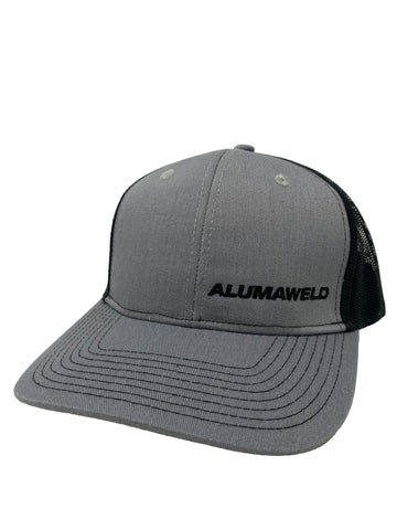 Alumaweld Gray/Black Logo Trucker