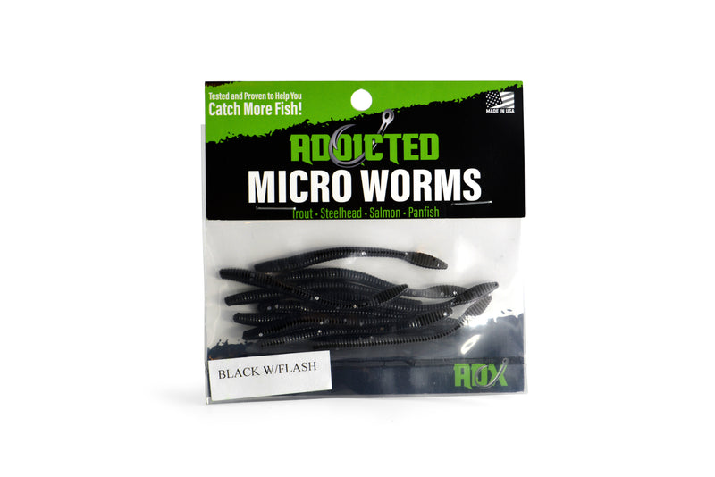 Load image into Gallery viewer, Black/Flash Addicted Micro Worm
