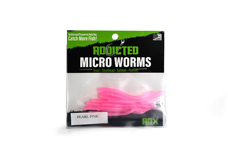 Load image into Gallery viewer, Pearl Pink Addicted Micro Worm
