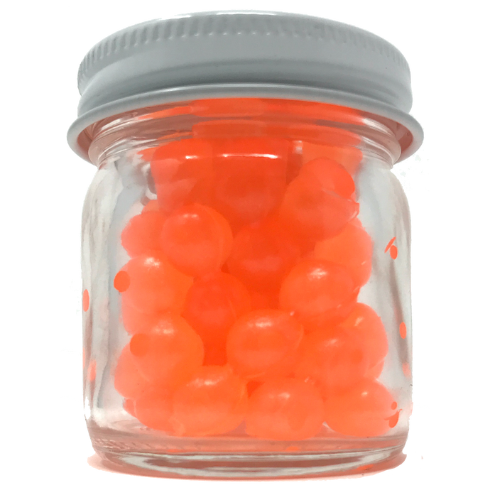 Orange Pearl Trout & Steelhead Rubber Eggs