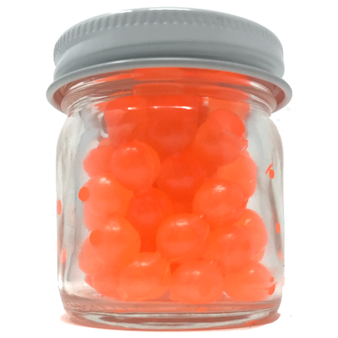 Orange Pearl Trout & Steelhead Rubber Eggs