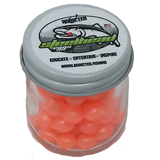 Load image into Gallery viewer, Peachy Pearl Trout &amp; Steelhead Rubber Eggs
