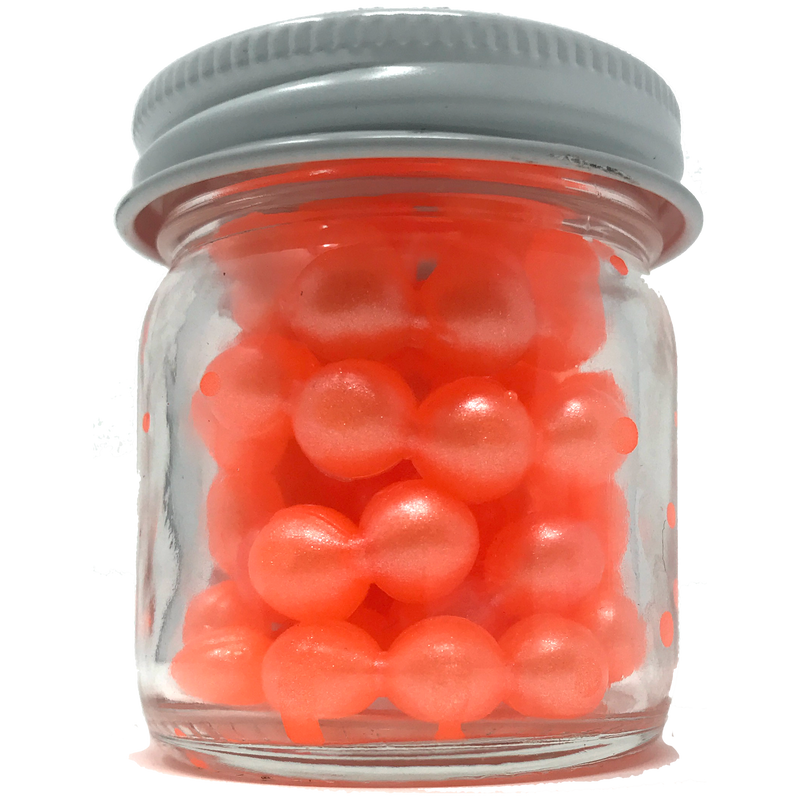 Load image into Gallery viewer, Peachy Pearl Trout &amp; Steelhead Rubber Eggs
