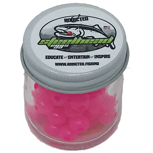 Load image into Gallery viewer, Pink Haze Trout &amp; Steelhead Rubber Eggs
