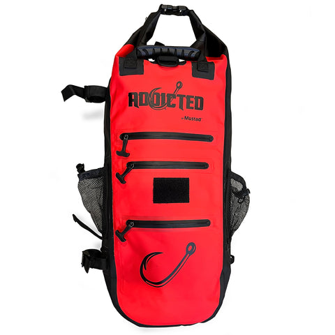 Red 40L Chrome Hunter Waterproof Backpack