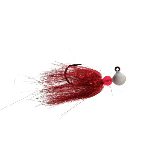 Cherry Bomb Sink It Series Jig – Pearl Red – Addicted Fishing