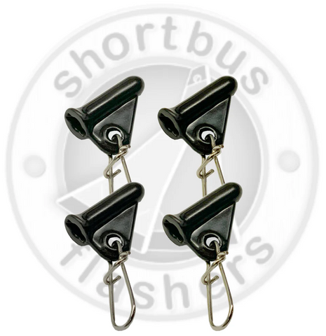 Shortbus Flashers Mini Slide-N-Locks 4PK