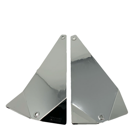 Chrome Dipped Triangle Flasher