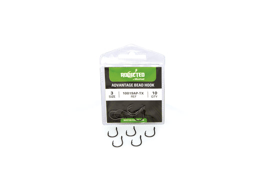 addicted fishing hook cup Addicted Advantage Bead Hook 10 Pack