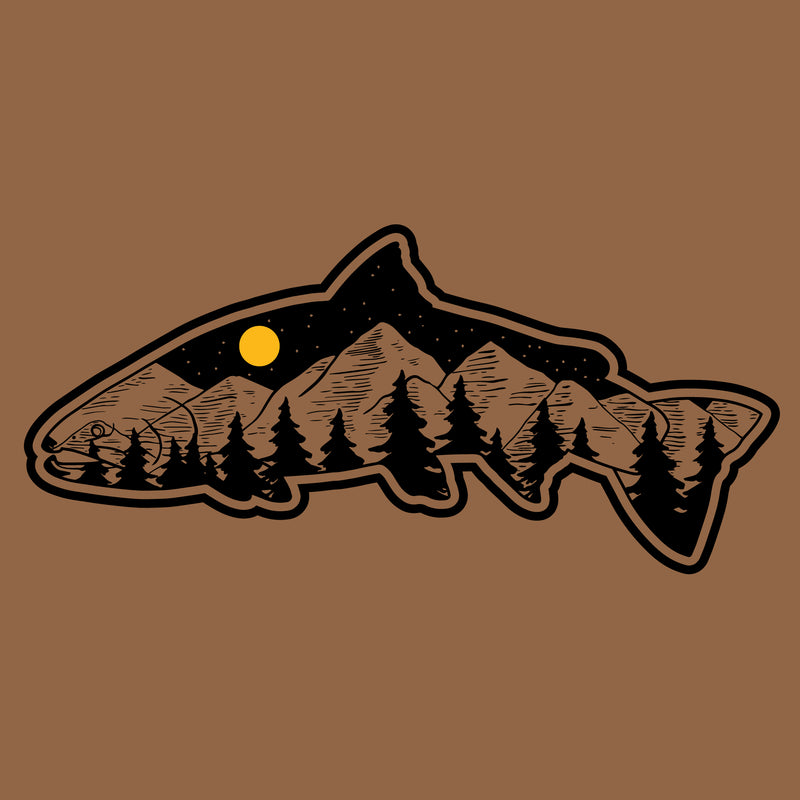Load image into Gallery viewer, Harvest Moon Fish Mountain Hoodie
