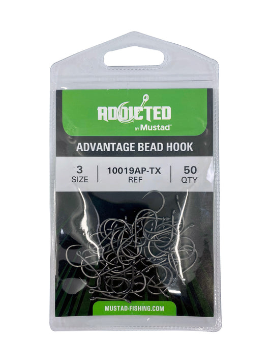 bead fishing hooks Addicted Advantage Bead Hook 50 Pack – Addicted Fishing
