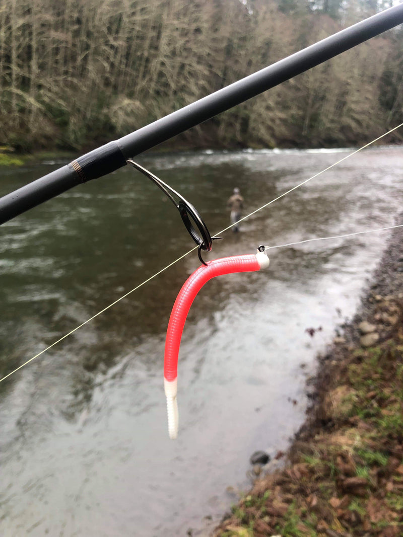 Load image into Gallery viewer, Red Fever Steelhead Worms
