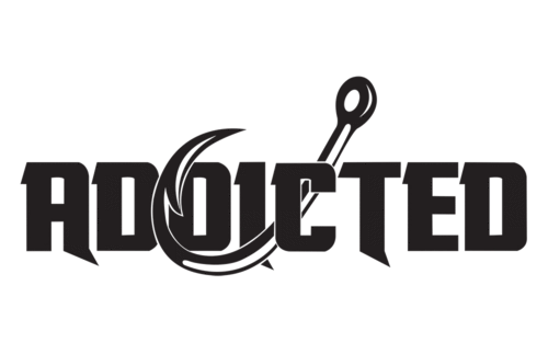 LARGE Addicted Decal (Black)
