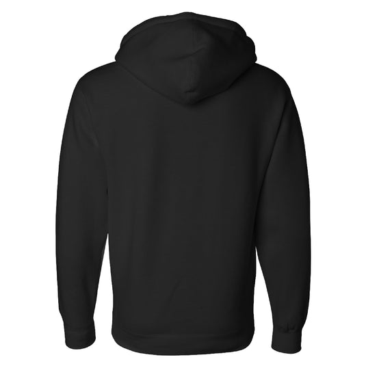 Midnight Black Fish Mountain Hoodie