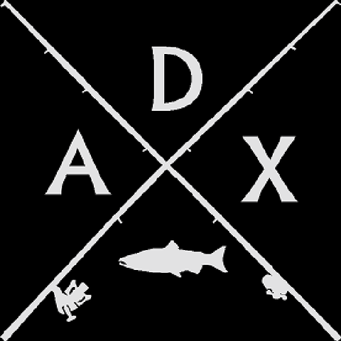 ADX Rod Cross Decal White